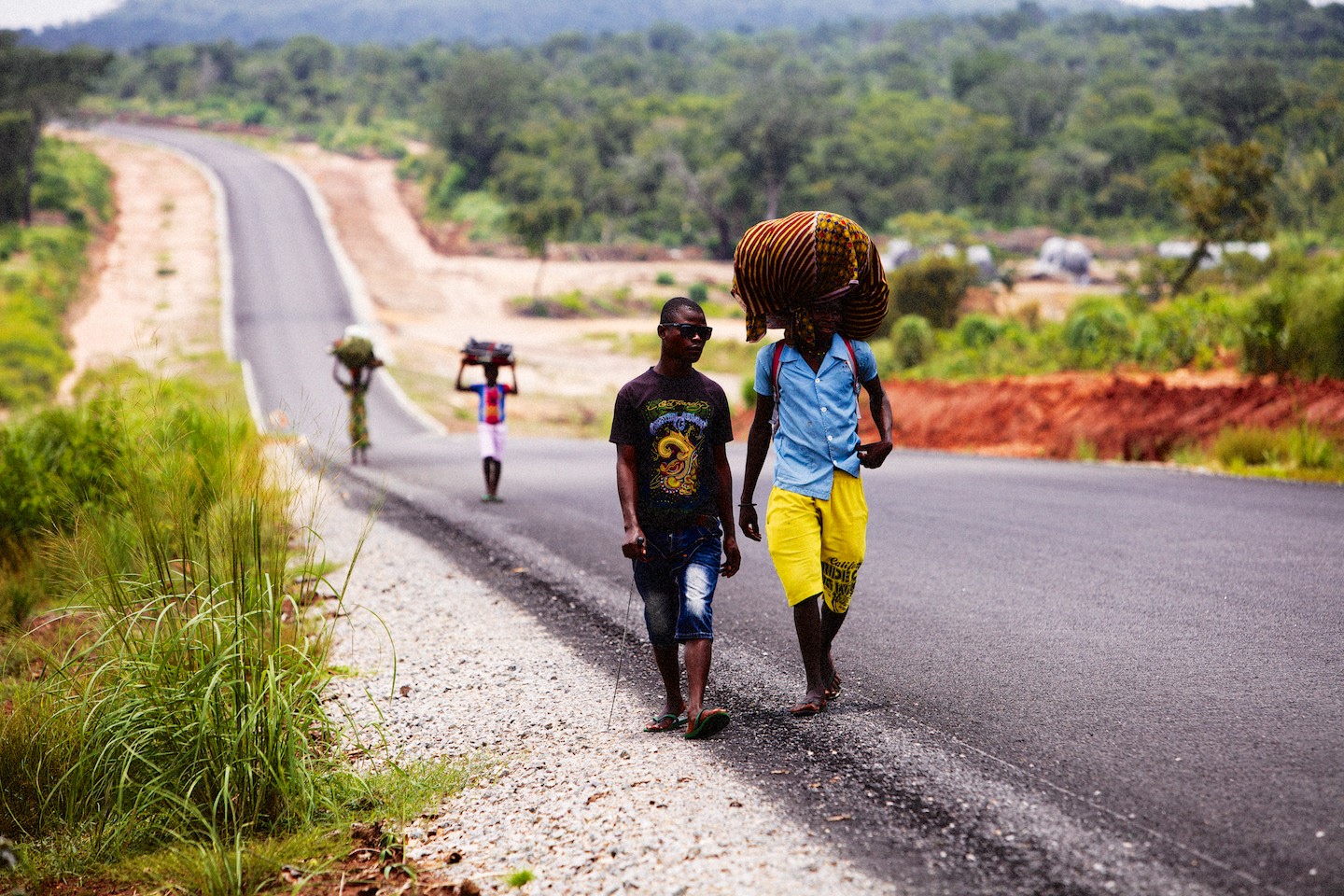 The new road: Lunda Norte