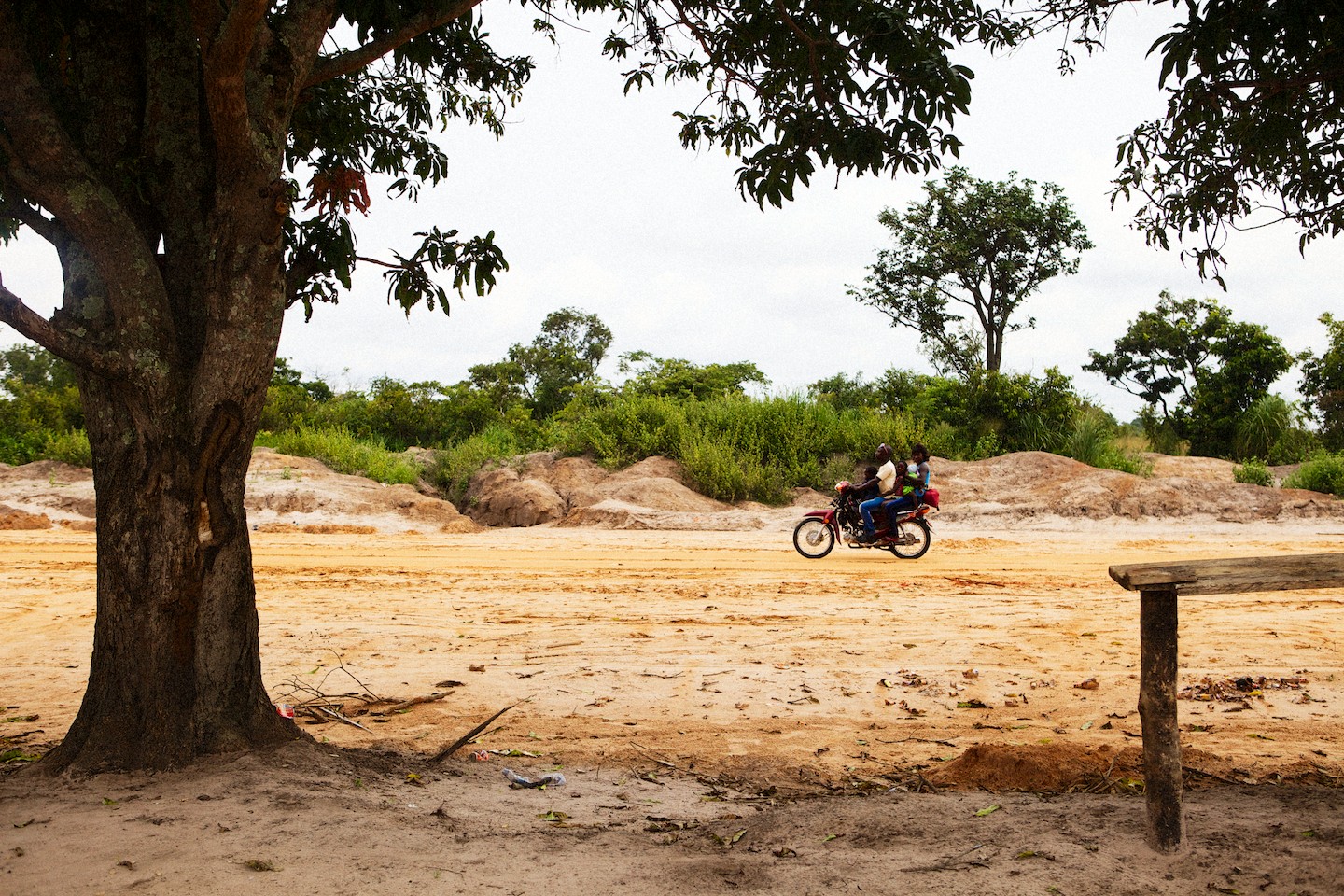 The new road: Lunda Norte